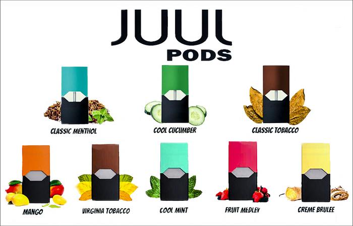 全球最暢銷的JUUL口味排名 | 薄荷穩居第1